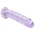 RealRock - élethű dildó tapadókoronggal (lila) - 12,7 cm