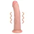 RealRock - tapadókorongos vibrátor (natúr, 20,5 cm)