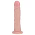 RealRock - tapadókorongos vibrátor (natúr, 20,5 cm)