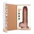 RealRock - forgó vibrátor (natúr, 20,5 cm)