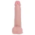 RealRock - forgó vibrátor (natúr, 20,5 cm)