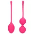 Loveline - súlyozott kegel golyó szett - 2 részes (pink)