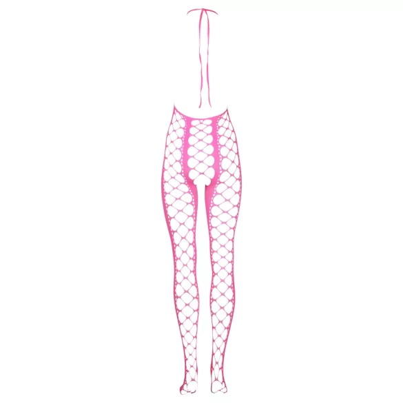 Ouch! - foszforeszkáló nyitott overál (pink)