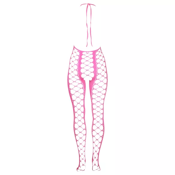 Ouch! - foszforeszkáló nyitott overál (pink)