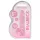 RealRock - átlátszó élethű dildó - pink (15cm)