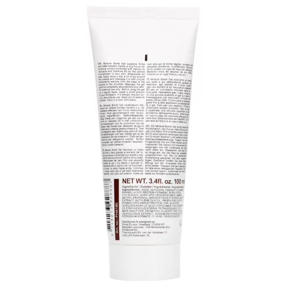 Pharmquests Miracle Bomb - mellnagyobbító és feszesítő krém (100 ml)