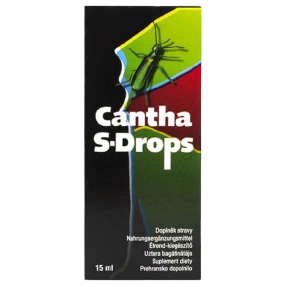 Cantha S-drops - étrend kiegészítő cseppek férfiaknak - 15ml