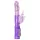 EasyToys Butterfly - forgó-lökő vibrátor (lila)