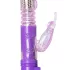 EasyToys Butterfly - forgó-lökő vibrátor (lila)