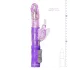 EasyToys Butterfly - forgó-lökő vibrátor (lila)