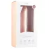 Easytoys - tapadókorongos 100% szilikon dildó (21cm) - natúr
