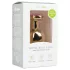 Easytoys Metal No.8 - anál plug szíves talppal - arany-pink (3,5cm)