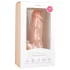 EasyToys - tapadókorongos, herés dildó (17,5 cm, testszínű)