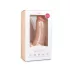 Easytoys - tapadókorongos, herés dildó (20cm) - natúr
