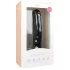 Easytoys - tapadókorongos, herés nagy dildó (26,5cm) - fekete