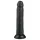 Easytoys - tapadókorongos élethű dildó (20,5cm) - fekete