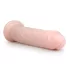 Easytoys - tapadókorongos extra nagy dildó (28,5cm) - natúr