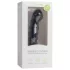 Easytoys Ribbed - tapadókorongos anál dildó (14cm) - fekete