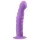 EasyToys - hullámos, tapadókorongos dildó (lila)