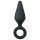 Easytoys Pointy Plug S - anál plug (fekete) - kicsi