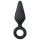 Easytoys Pointy Plug S - anál plug (fekete) - kicsi
