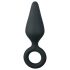Easytoys Pointy Plug S - anál plug (fekete) - kicsi