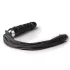 EasyToys Flogger - korbács és szilikon dildó egyben (fekete)