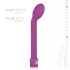 EasyToys Slim - G-pont vibrátor (lila)