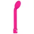 EasyToys Slim - vékony, hajlított fejű G-pont vibrátor (pink)