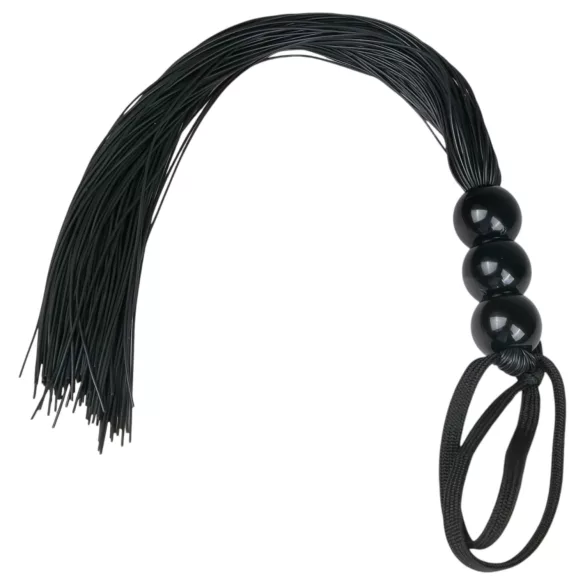 EasyToys Silicone Whip - szilikon korbács (fekete)