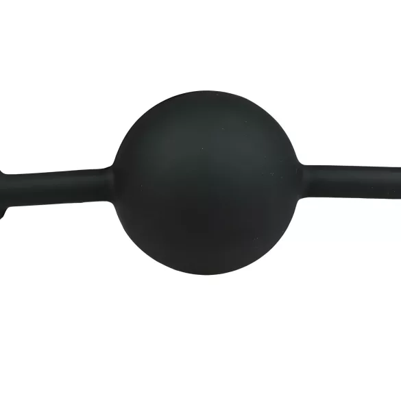 EasyToys - szájpecek szilikon labda (fekete)