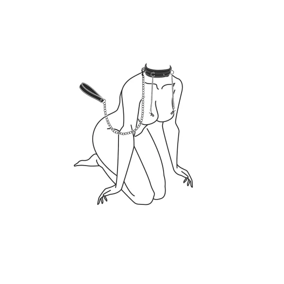 Easytoys - bimbócsipesz, nyakörv szett és póráz (4 részes)