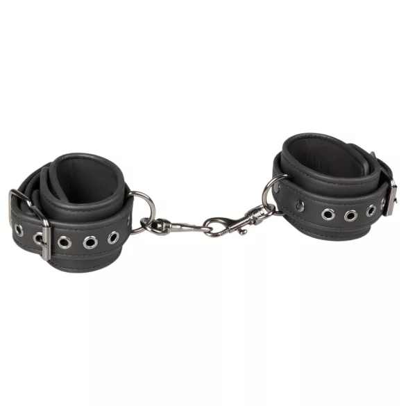 EasyToys - műbőr bilincs (fekete)