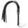 EasyToys Flogger - puha műbőr korbács (fekete)