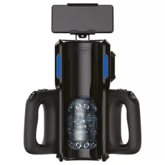   LETEN SM 500 - fel-le mozgó maszturbátor telefon tartóval (fekete)