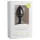 Easytoys Diamond - fehér köves anál plug (kicsi) - fekete