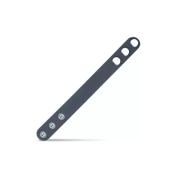 Boners Cock Straps L - állítható péniszgyűrű (szürke)