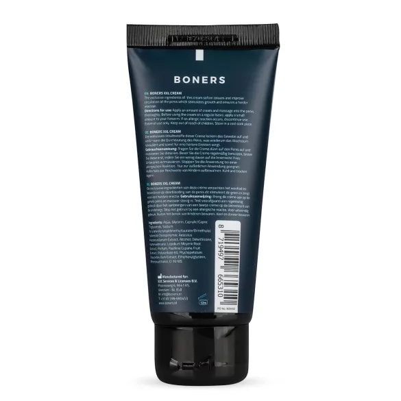 Boners Essentials XXL - intim krém férfiaknak (100 ml)