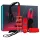 Secret Pleasure Chest - haladó BDSM készlet - 10 részes (piros)