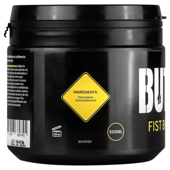 BUTTR Fisting Butter - anális öklöző síkosító vaj (500 ml)