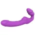 Dreamtoys Essentials - strapless strap-on vibrátor (lila)