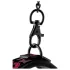 Dreamtoys Blaze - bondage nyakörv és póráz szett (fekete)