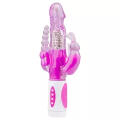   EasyToys Raving Rabbit - 3 ágú csiklókaros vibrátor (pink)