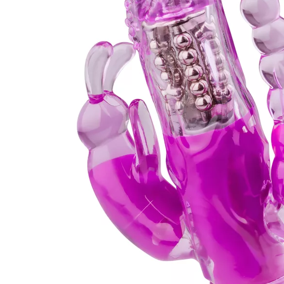 EasyToys Raving Rabbit - 3 ágú csiklókaros vibrátor (pink)