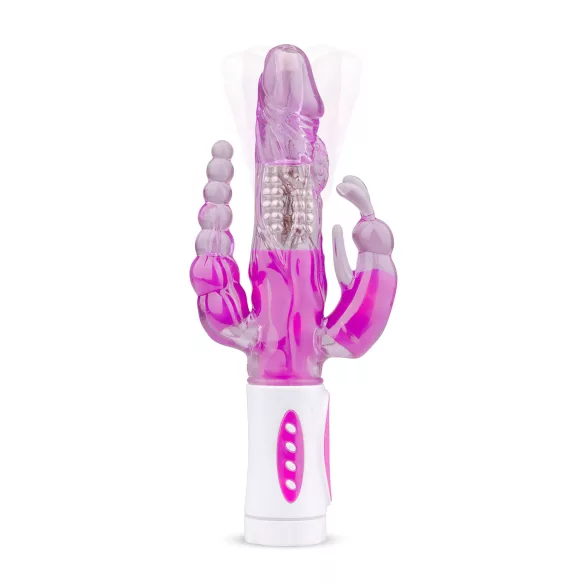 EasyToys Raving Rabbit - 3 ágú csiklókaros vibrátor (pink)