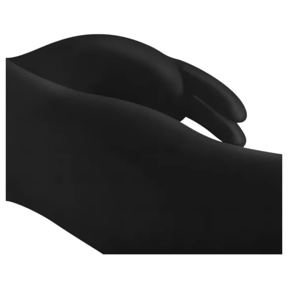 Easytoys Mad Rabbit - csiklókaros G-pont vibrátor (fekete)