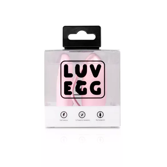LUV EGG - akkus, rádiós vibrációs tojás (pink)