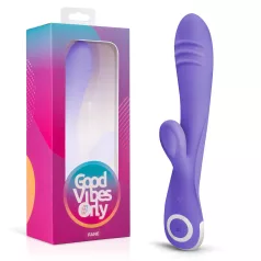 Good Vibes Only Fane Rabbit - csiklókaros vibrátor (lila)