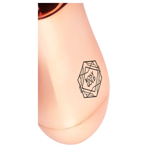 Rosy Gold Mini Wand - akkus, masszírozó vibrátor (rosegold)