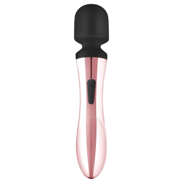 Rosy Gold Wand Curve - akkus, masszírozó vibrátor (rosegold)